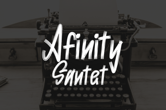 Afinity Santet: A Dynamic Script Font for Impactful Digital Marketing