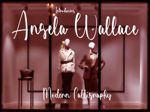 Angela Wallace Font: A Designer’s Branding Test