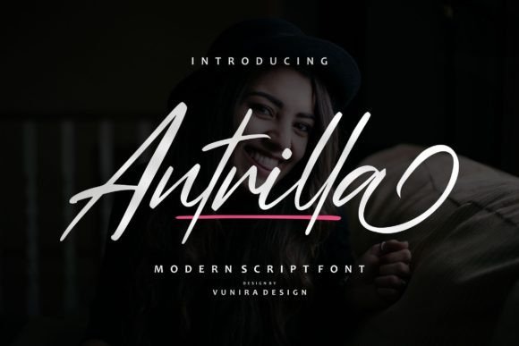 Antrilla Font Review: Modern Script for Web Design