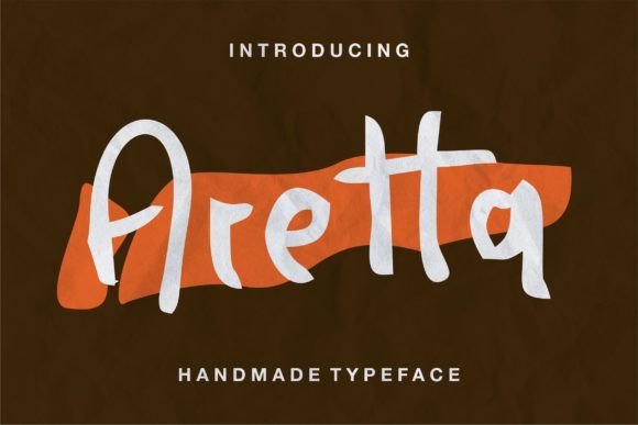 Aretta Font: Playful Handwritten Style for Makers