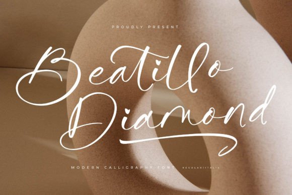 Beatillo Diamond Font: Elevating Handmade Labels