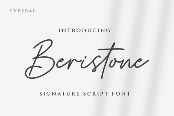 Beristone Font: A Designer’s Take on Elegant Script