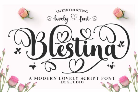 Blestina Font: Adding Romance to Small Business Branding