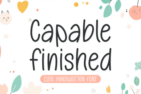 Capable Finished Font: Warmth for Editorial Design
