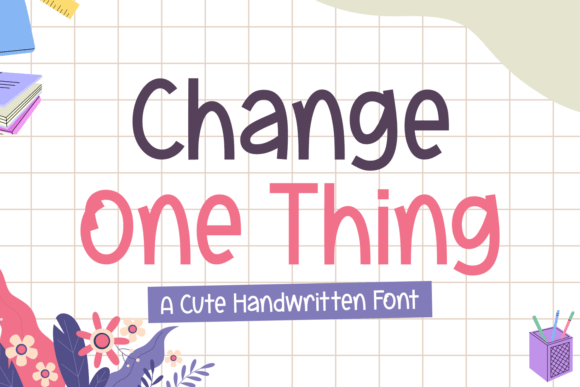 Change One Thing Font: Warmth for Web Design
