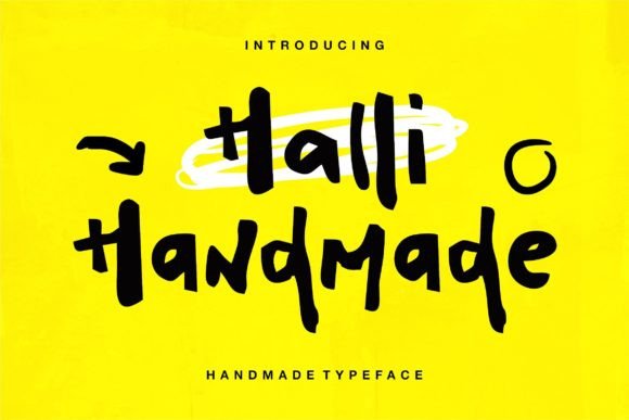 Halli Handmade Font Review for Web Design