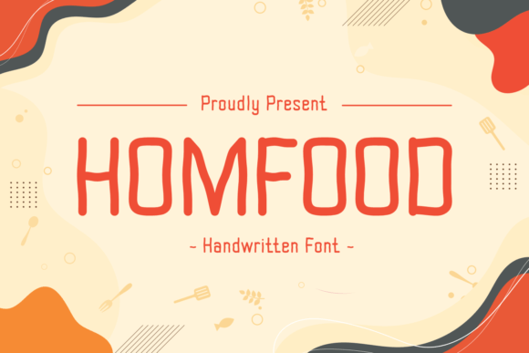 Homfood Font: A Playful Touch for Professional Branding