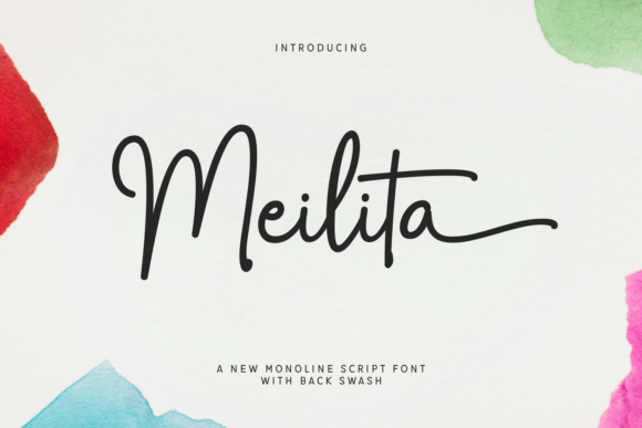 Meilita Font: A Monoline Script for Modern Branding
