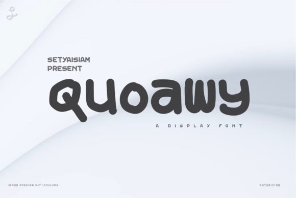 Quoawy: A Fun Handwritten Font for Playful Branding Projects