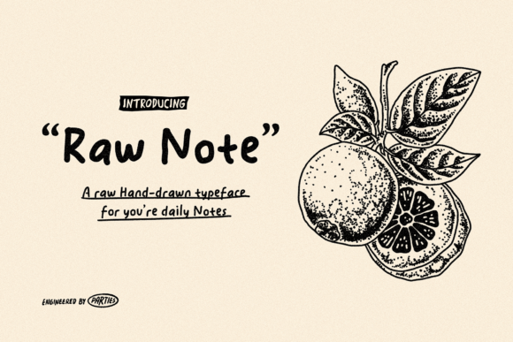 Raw Note Typeface: A Web Designer’s Story of Adding Handcrafted Charm to Digital Brands