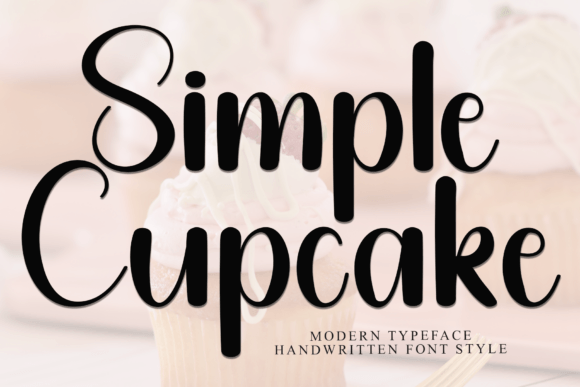 Simple Cupcake Font: Elevating Small Business Branding