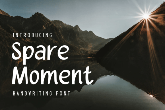 Spare Moment Font: Elevating Small Business Branding