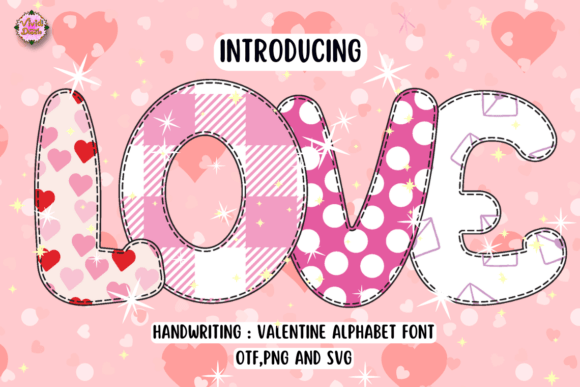Valentine Alphabet Font: A Web Designer’s Layout Test