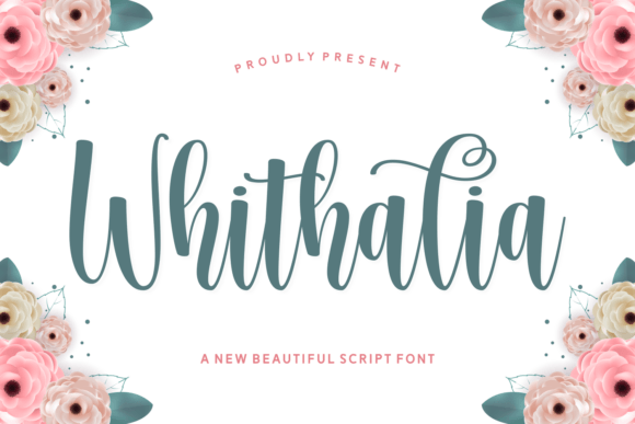 Whithalia Font: Elegant Script for Editorial Design