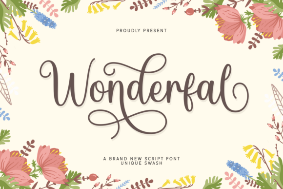 Wonderfal Font: Elevating Campaign Visuals with Elegant Script