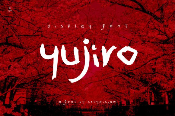 Yujiro: A Playful Handwritten Font for Modern Editorial Design